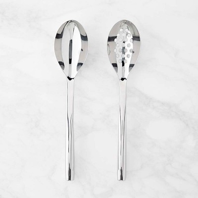 Williams Sonoma Signature Stainless Steel Spoons, Set of 2