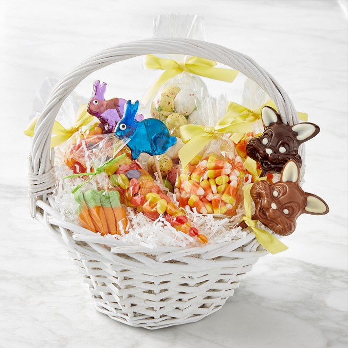 Chocolates Easter Chocolate & Candy Gift Basket, Immediate Delivery