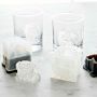 Bulldog Etched Glass & Ice Mould Set