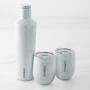 Corkcicle Insulated 25-Oz. Beverage Canteen & Stemless Wine Glass Set, Fairisle Unicorn Magic