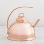 Mauviel M Tradition Copper Tea Kettle