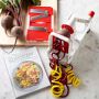 Paderno Collapsible 3-Blade Spiralizer and Spiralizer Cookbook