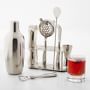 Williams Sonoma Stainless Steel Bar Tool Set and Cocktail Shaker