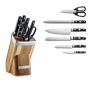 KitchenAid® Professional 7-Piece Knife Block Set, Acacia