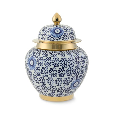 Ginger Jar with Gold Detail, Small