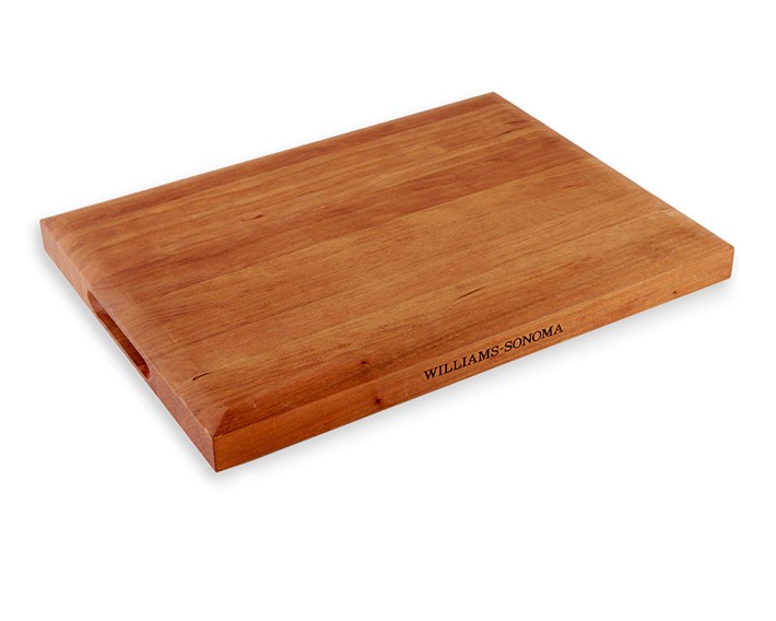 Williams Sonoma Edge-Grain Cutting Board, Cherry, Small