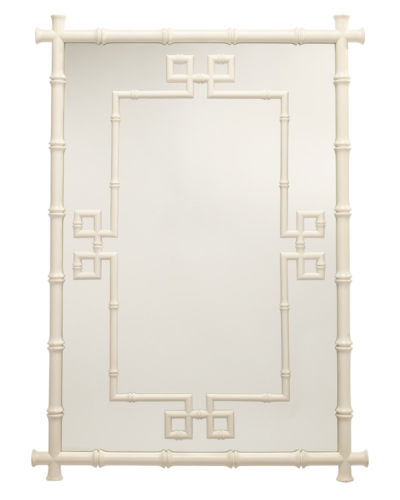 Hampstead Mirror, Small, White