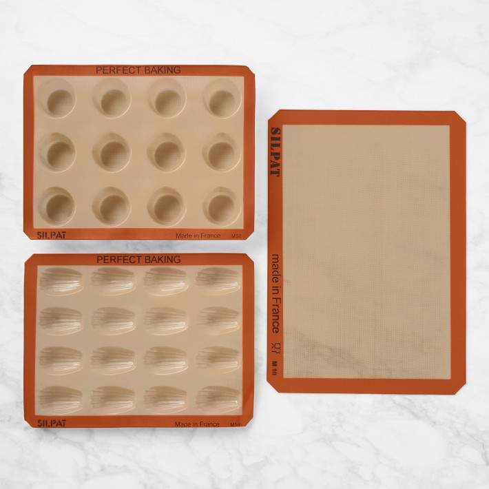Silpat Nonstick Silicone Bakeware, set of 3