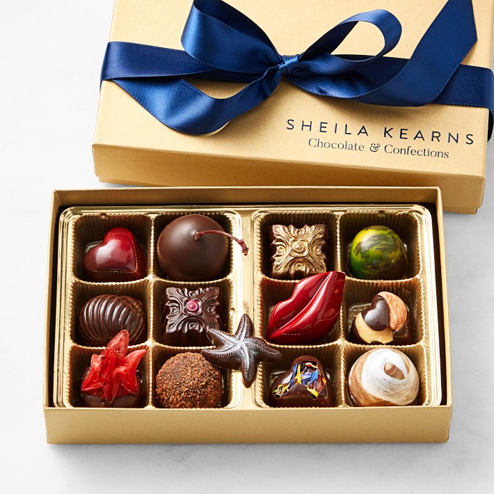 Sheila Kearns Assorted Luxury Chocolates, Set of 12