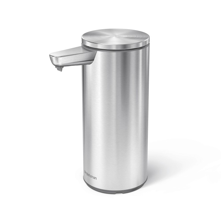 simplehuman™ Rechargeable Liquid Sensor Pump, 9-Oz., Brushed Stainless-Steel
