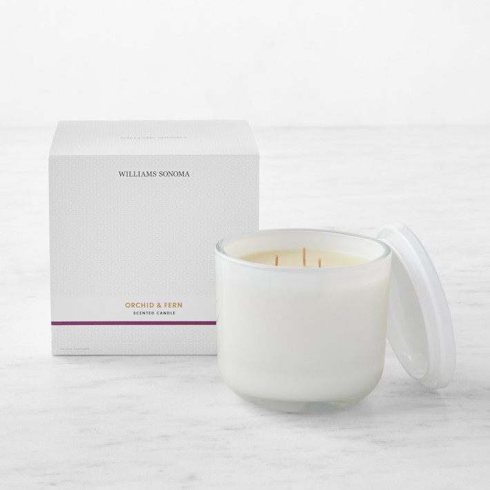 Home Fragrance Large Candle Orchid & Fern