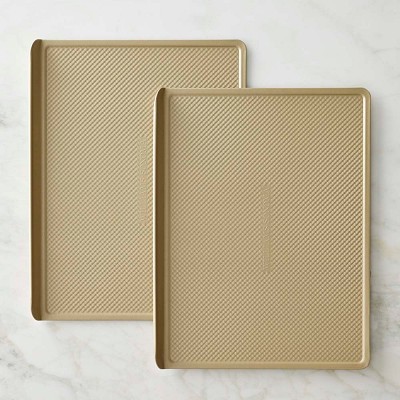 Williams Sonoma Goldtouch&#174; Pro Nonstick Corrugated Cookie Sheet, Set of 2
