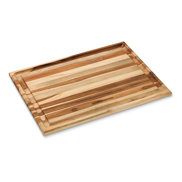 Williams Sonoma Cutting &amp; Carving Board, Teak