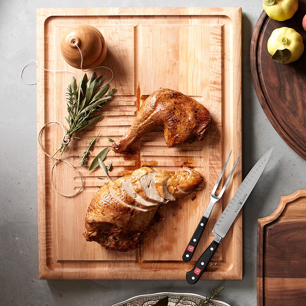 Williams Sonoma Essential Cutting &amp; Carving Board, Maple