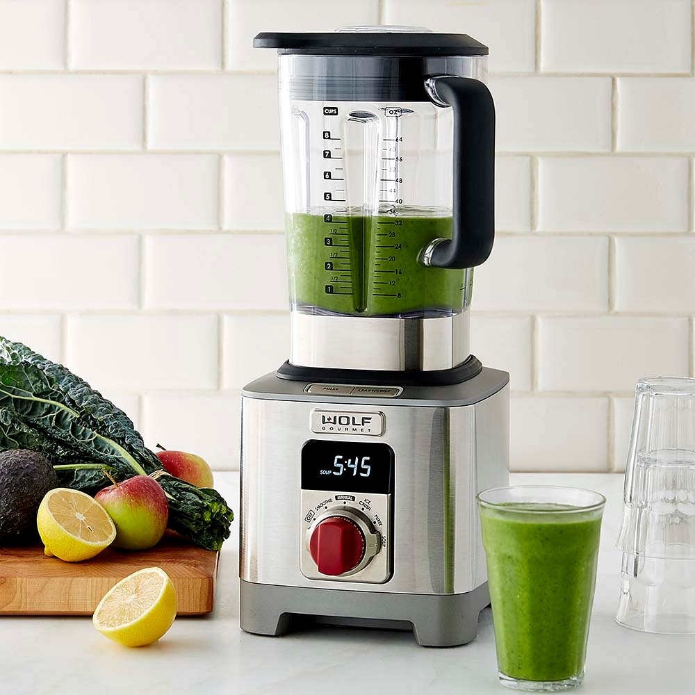 Wolf Gourmet High Performance Blender, Red Knobs