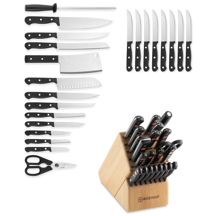 Wüsthof Gourmet 23-Piece Knife Block Set
