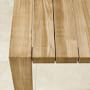 Larnaca Teak Extendable Dining Table &amp; All-Weather Weave Dining Chairs (72&quot;-94&quot;)