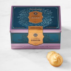 Williams Sonoma Signature Tin, Lemon and Raspberry Virginia Cookies