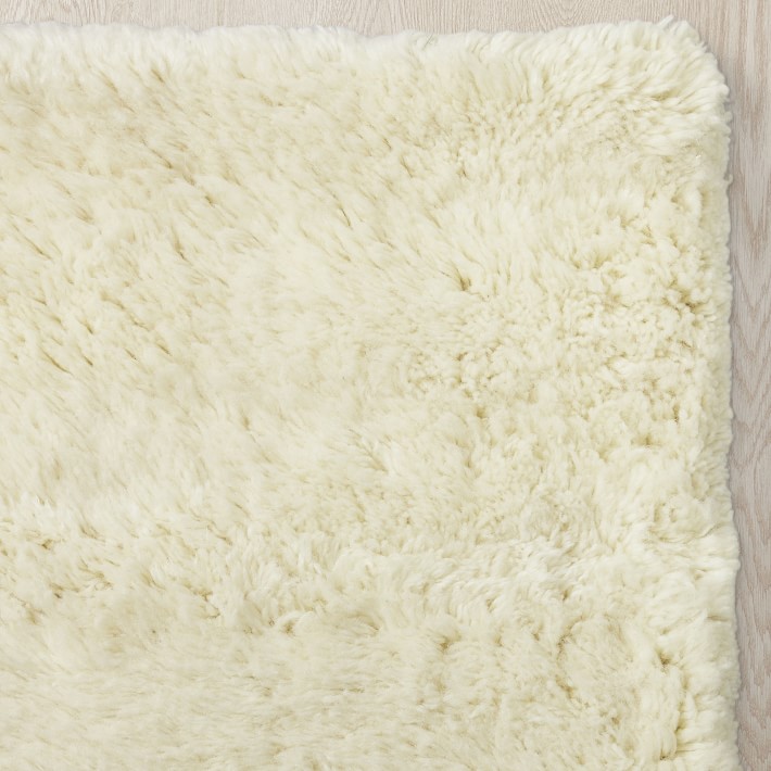 Nelson Plush New Zealand Wool Shag Rug Swatches - Free Returns Within 30 Days