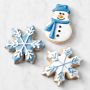 Williams Sonoma Iced Holiday Sugar Cookie Trio