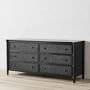 Cane 6-Drawer Dresser (68&quot;)