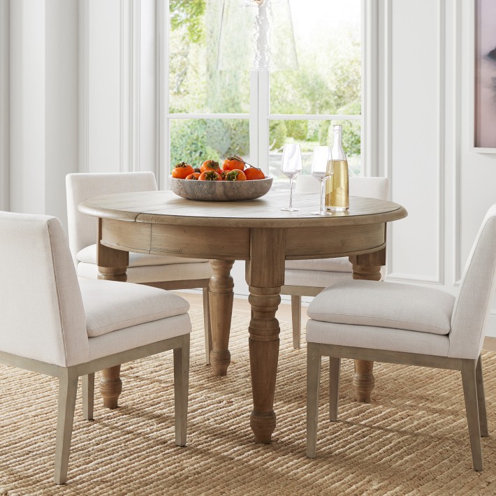 Harvest Extendable Round Dining Table (48&quot;-72&quot;)
