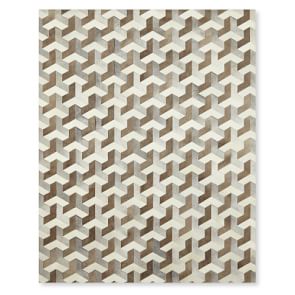 Tetra Pieced Cowhide Rug | Williams Sonoma