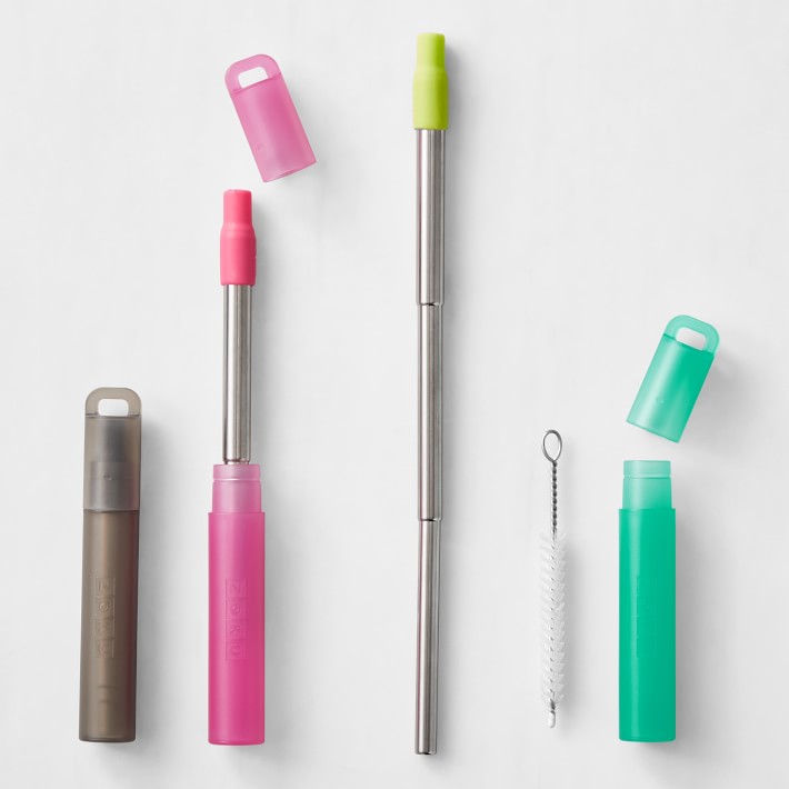 Zoku Reusable Straws, set of 3