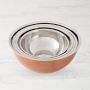 Copper Restaurant Mixing Bowls, Set of 5