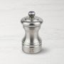 Peugeot Bistro Chef Pepper Mill, Brushed Stainless-Steel, 4"