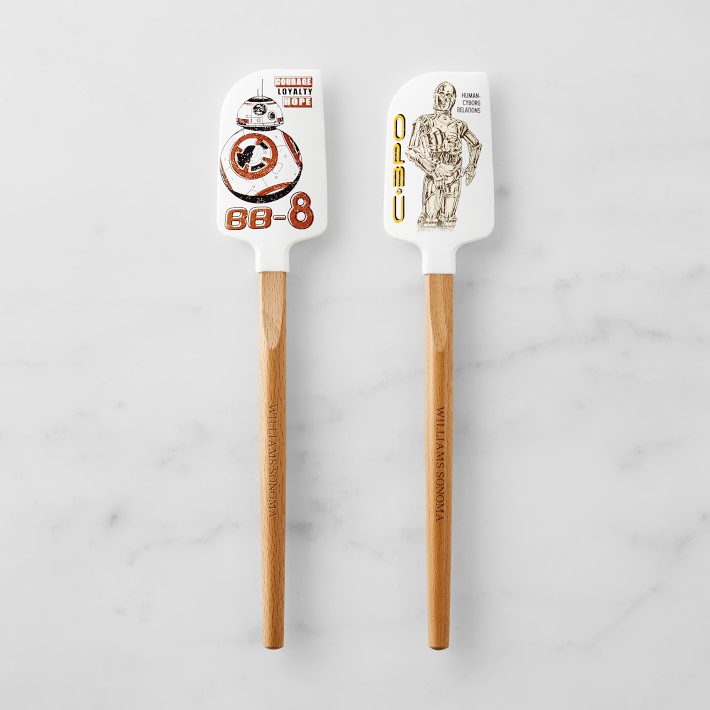 Williams Sonoma Star Wars™ Droids and R2-D2 Wood Spatulas, Set of 2 Mini
