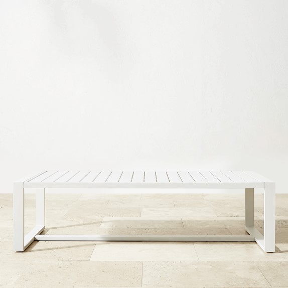 Santa Barbara Outdoor Metal Coffee Table (60")