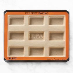 Silpat Nonstick Perforated Aluminum Baking Tray and Silpat Nonstick Loaf Pan