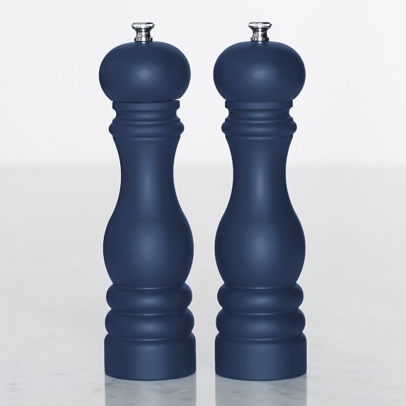Peugeot Paris Matte Navy Salt & Pepper Mills, 9"