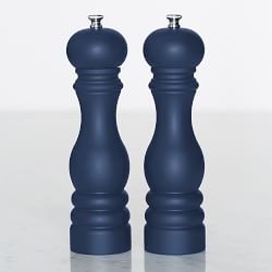 Peugeot Paris Matte Navy Salt & Pepper Mills Set, 9"