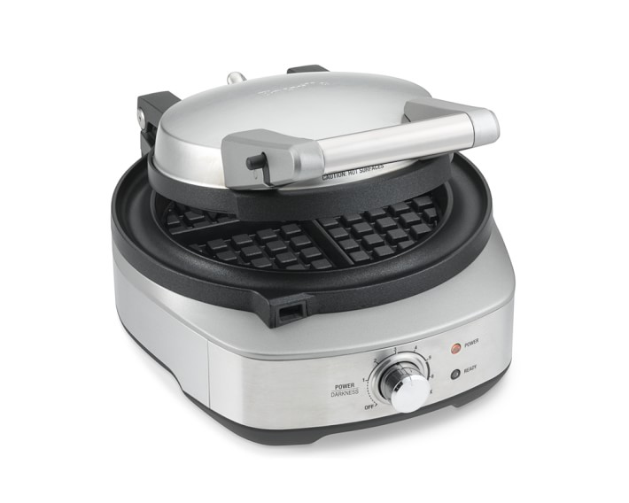Breville No-Mess Waffle&#174; Classic Round Waffle Maker