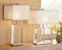 Crystal Block Table Lamp, Tall