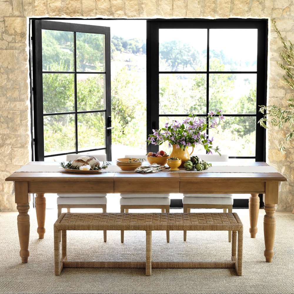 Harvest Extendable Rectangular Dining Table (72&quot;-116&quot;)