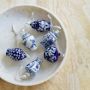 Mini Ginger Jar Ornaments, Set of 6