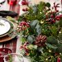 Tis the Season Pre-Lit Faux Centerpiece