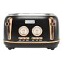 Haden Dorset 4-Slice Wide Slot Stainless-Steel Toaster