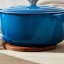 Le Creuset Magnetic Wooden Trivet, 8&quot;