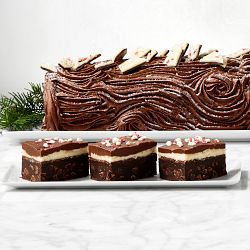Williams Sonoma Peppermint Bark Buche De Noel