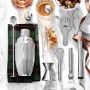 Williams Sonoma Stainless Steel Bar Tool Set and Cocktail Shaker