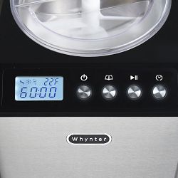 Whynter Upright Automatic Compressor Ice Cream Maker with Stainless Steel Bowl