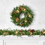 Orange Spice Live Wreath &amp; Garland