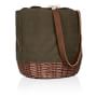 Seville Canvas and Willow Basket Tote