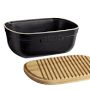Emile Henry French Ceramic Bread Box