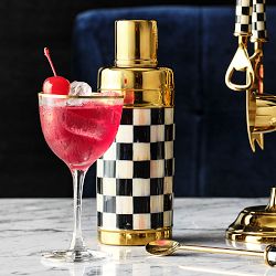 Gold Rim Nick &amp; Nora Glasses, Set of 4