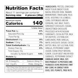 Williams Sonoma Peppermint Bark Pretzels